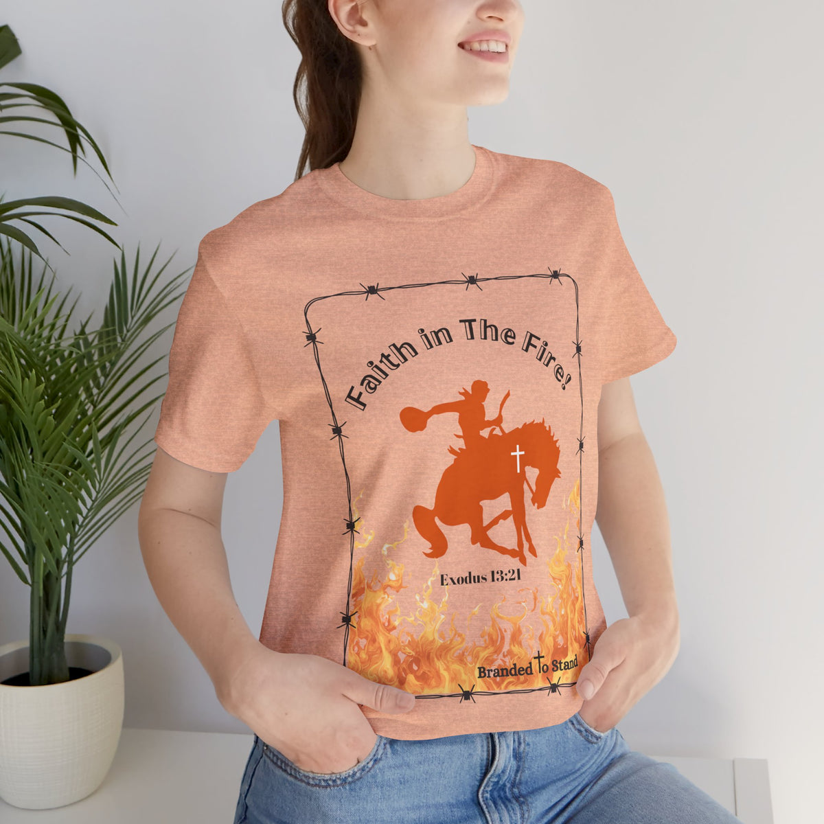 Faith in The Fire Short Sleeve Tee