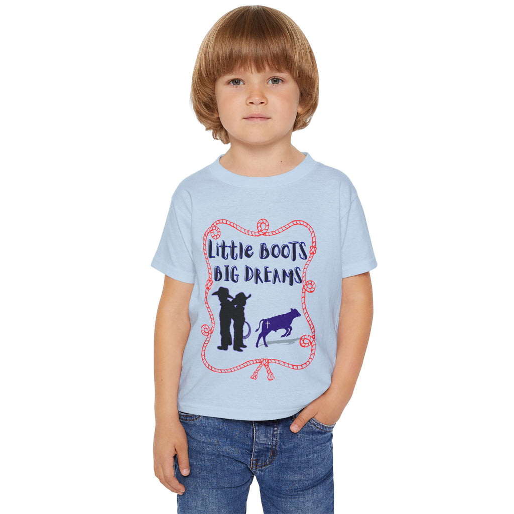 Little Boots Big Dreams Toddler T-shirt