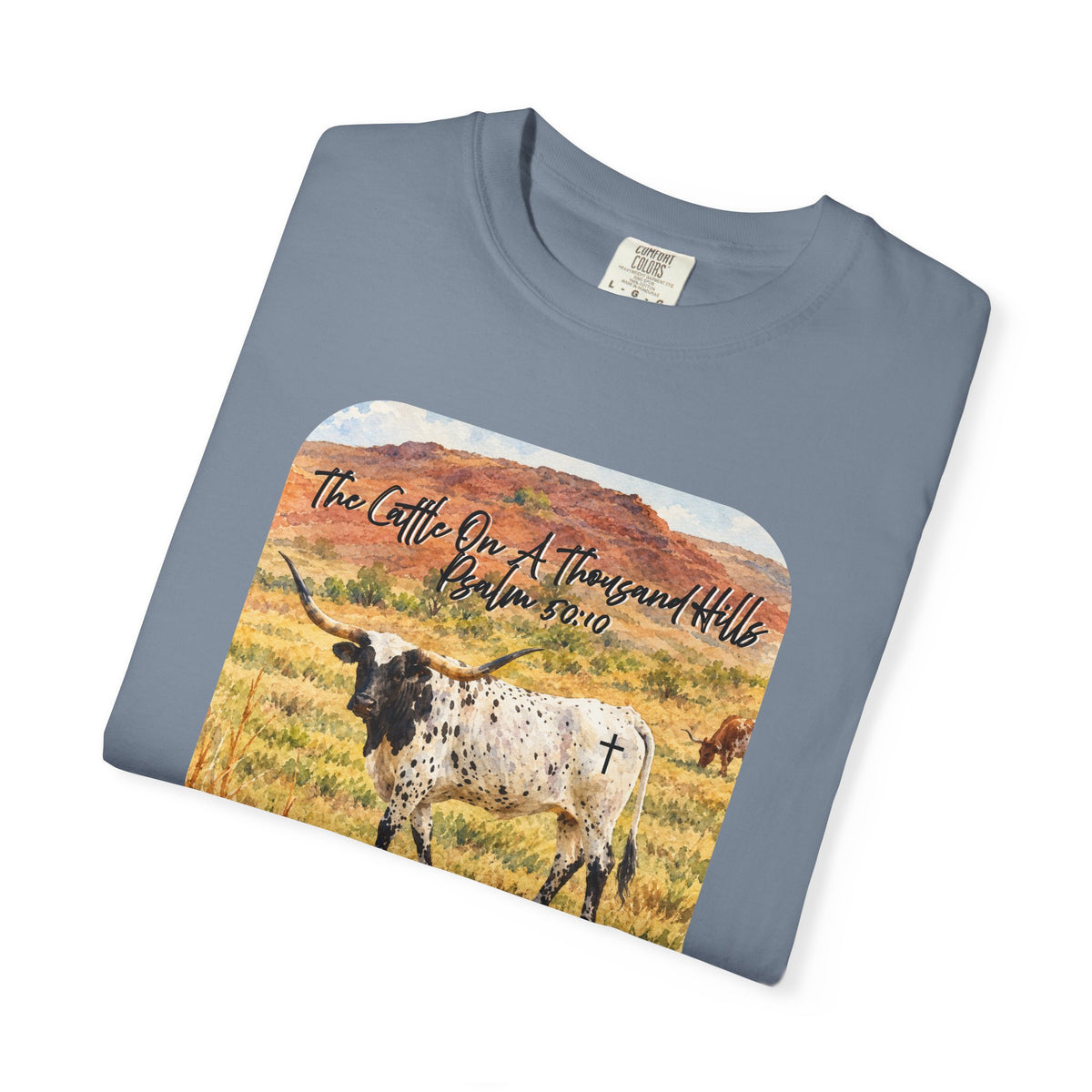 Cattle On A Thousand Hills Unisex Garment-Dyed T-shirt
