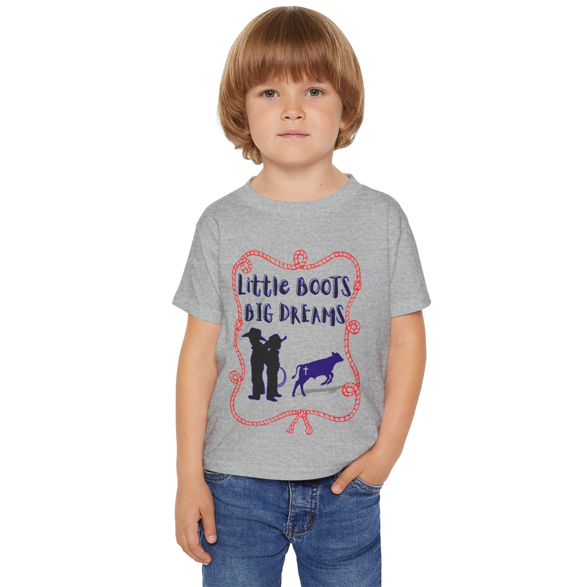 Little Boots Big Dreams Toddler T-shirt