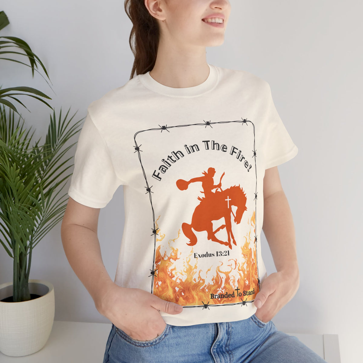 Faith in The Fire Short Sleeve Tee