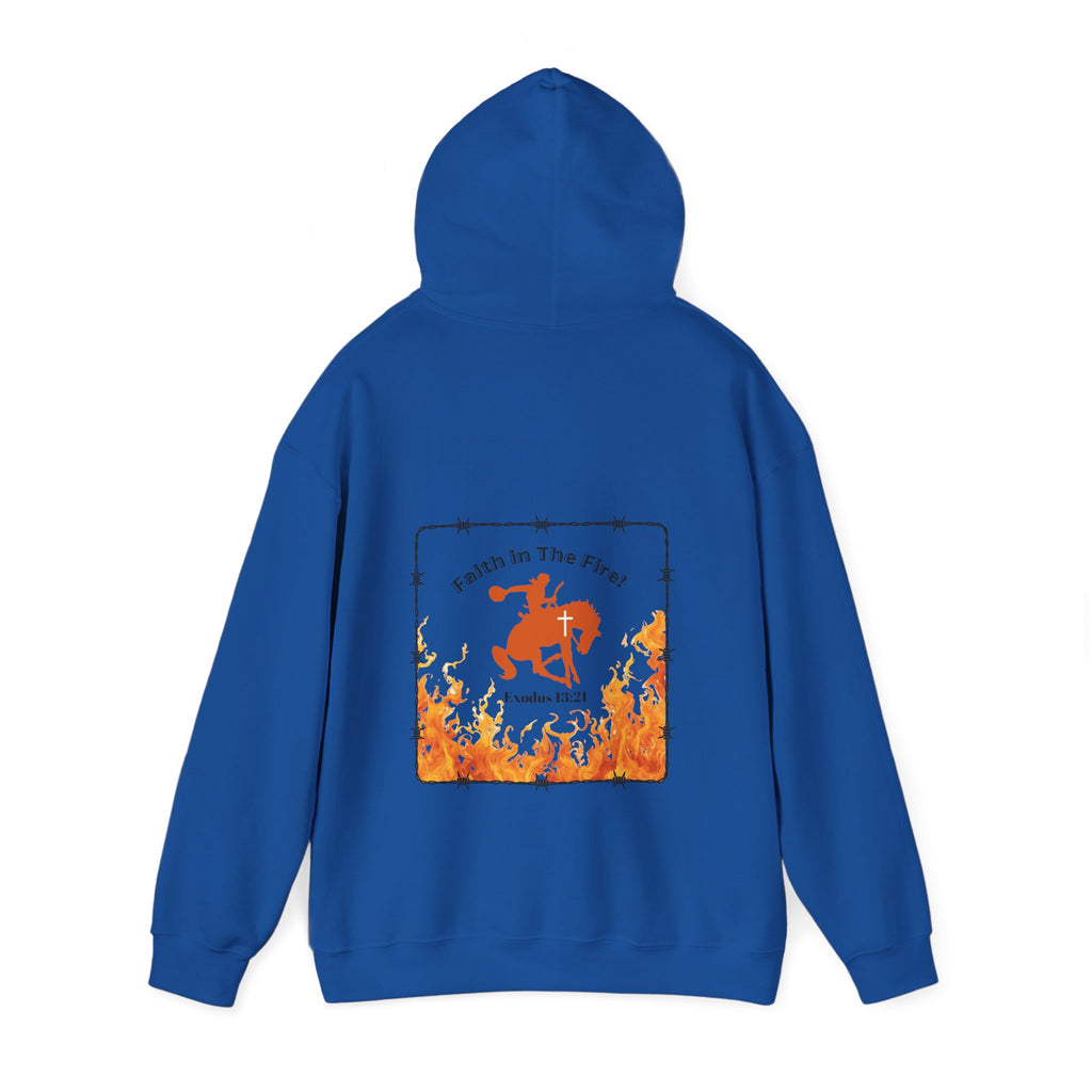 Faith in The Fire Hooded Sweatshirt