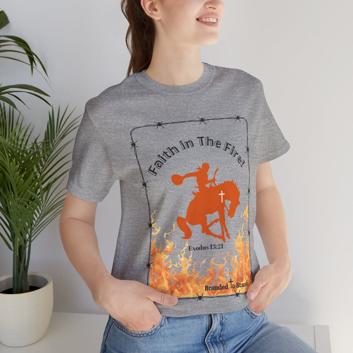 Faith in The Fire Short Sleeve Tee