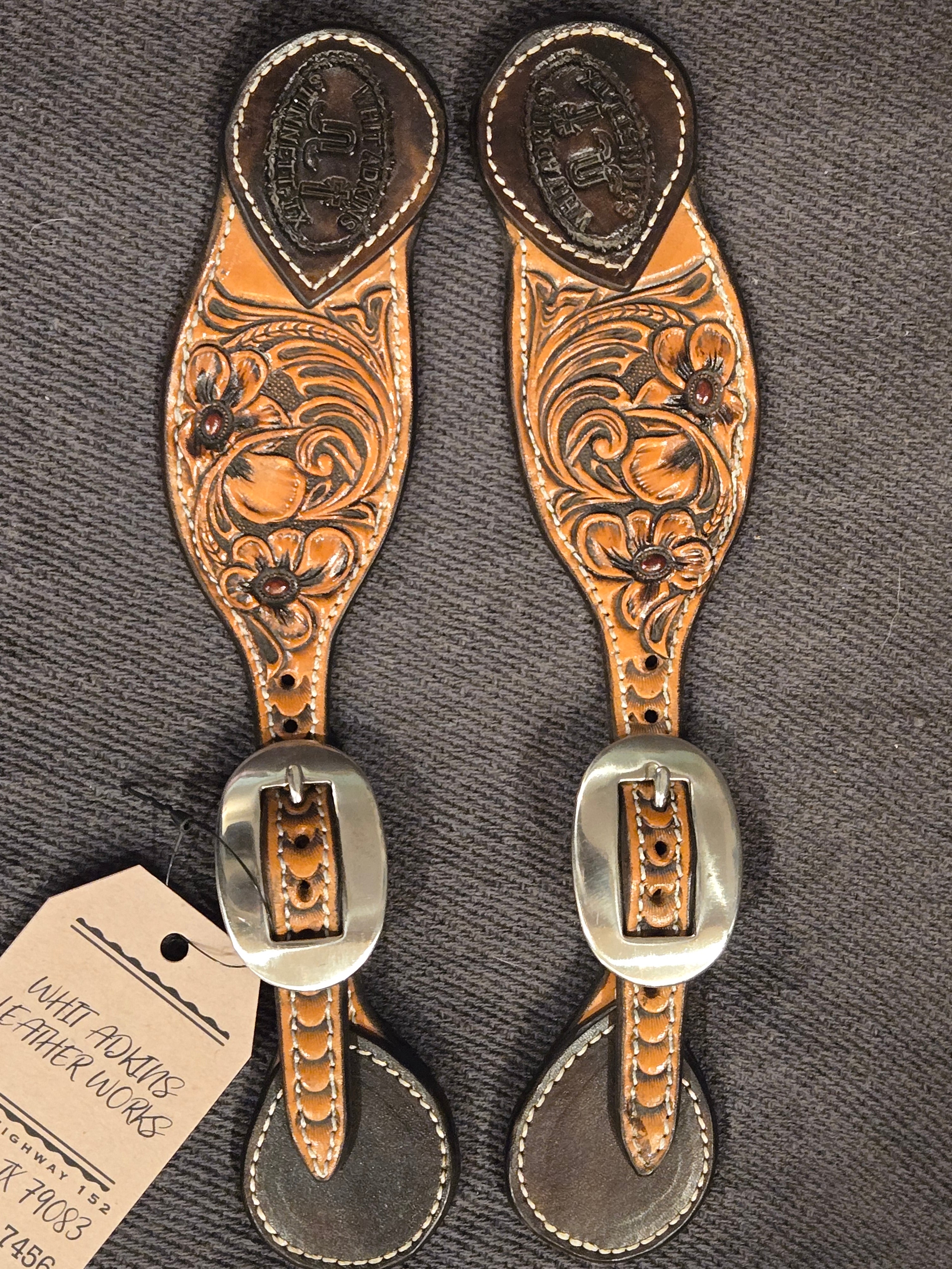 Spur Straps-Kids Floral