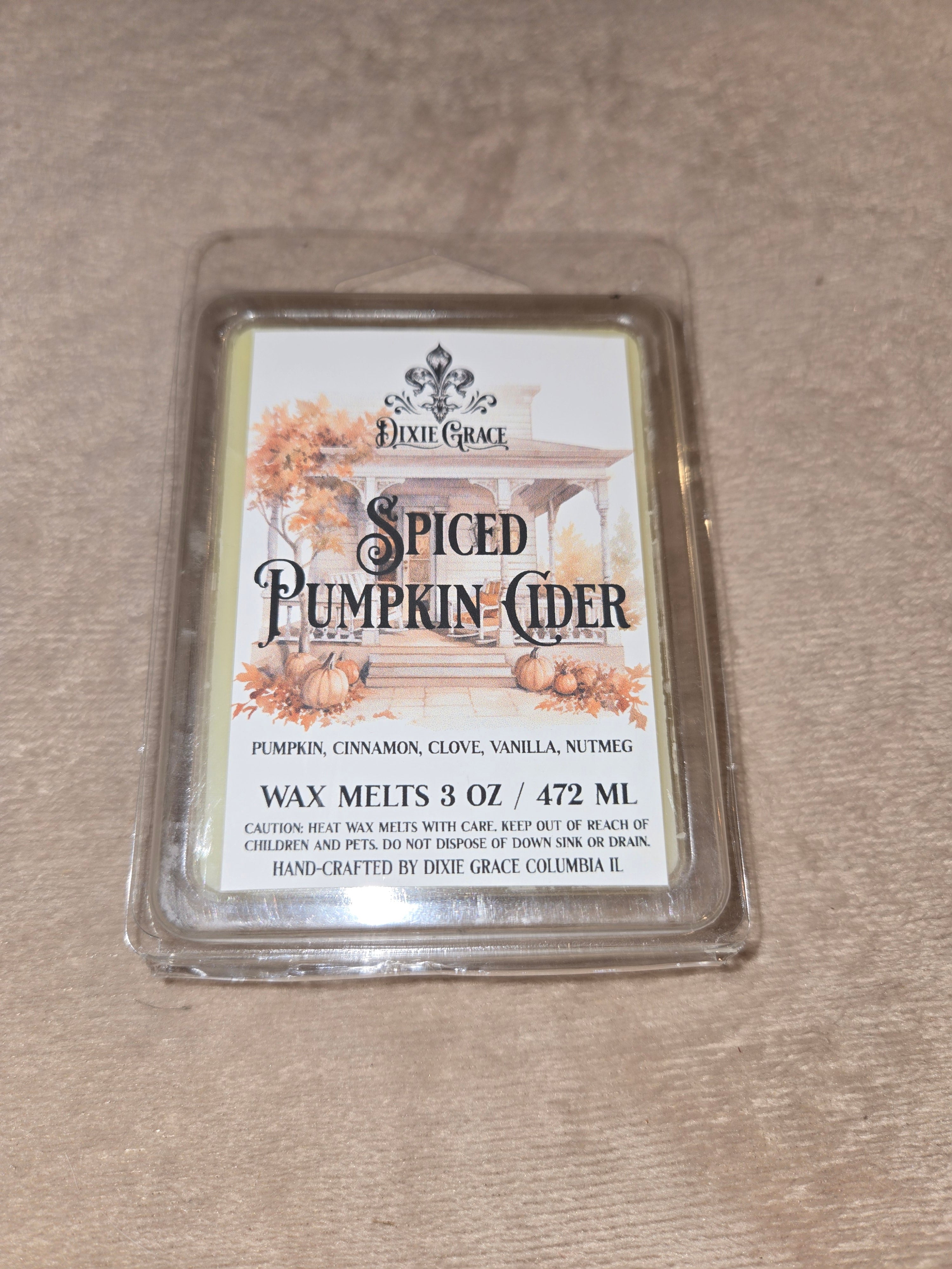 Wax Warmer Melts- Spiced Pumpkin Cider