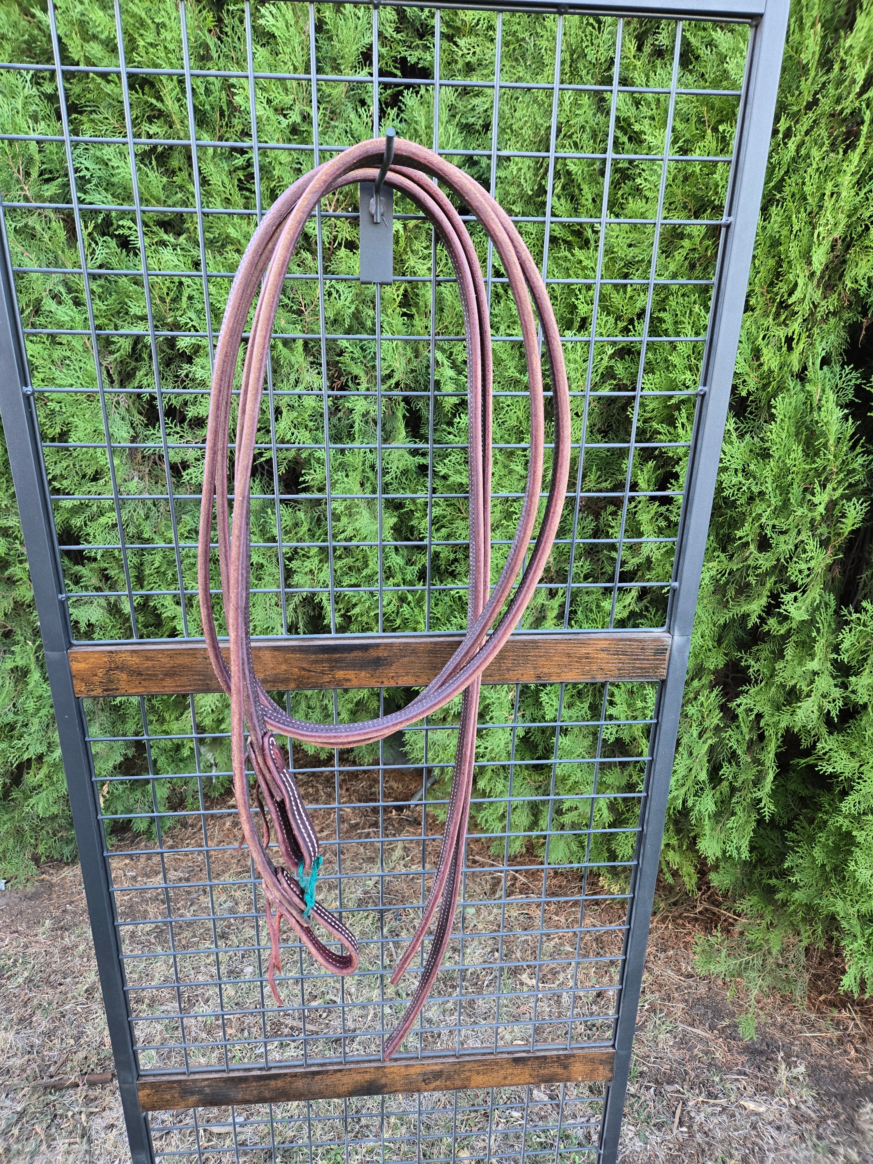 Reins Latigo Double Stitched