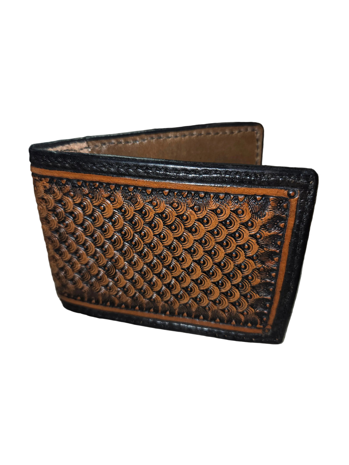 Wallet Bi-Fold Card Wallet Stamp