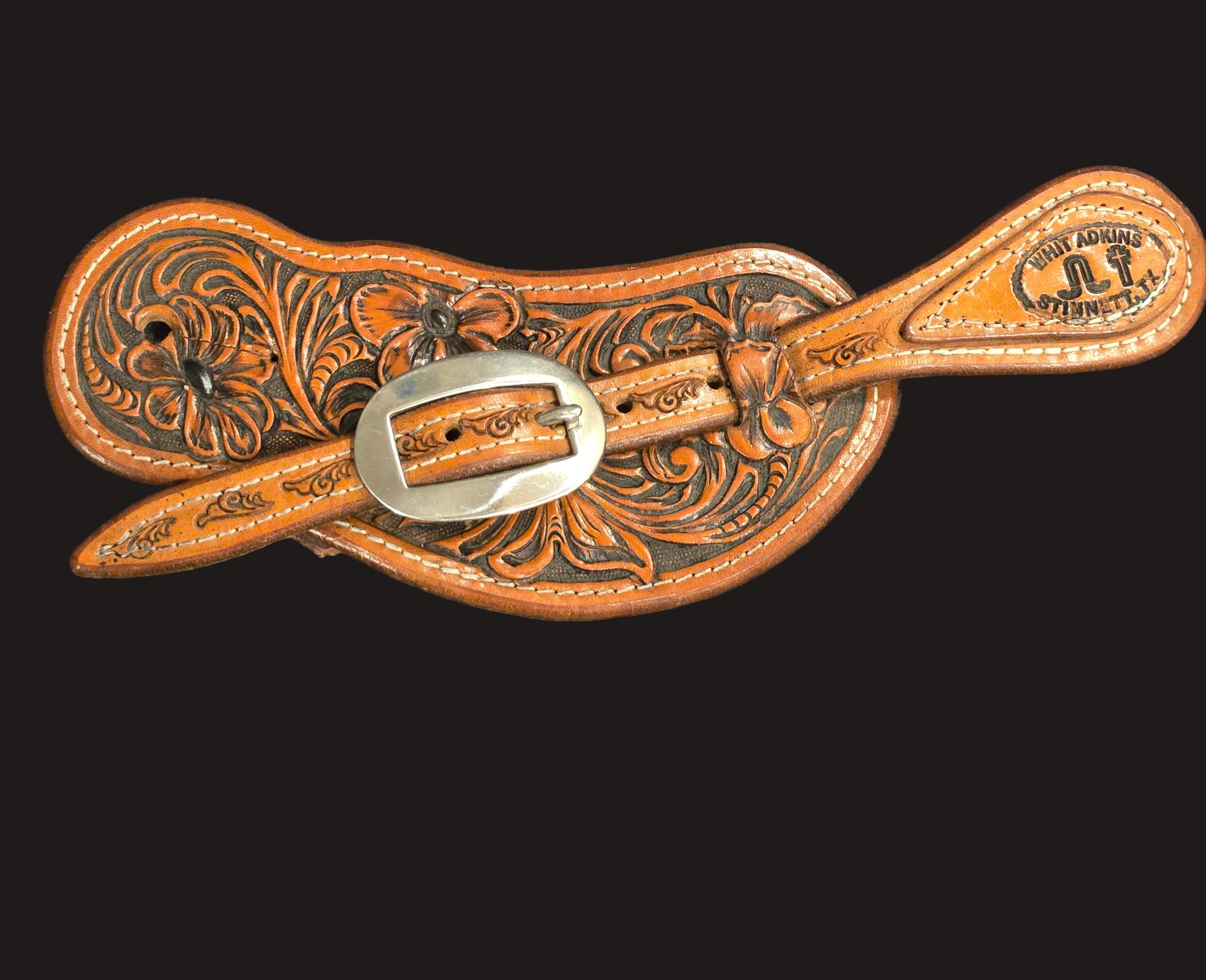 Spur Straps-Adult Floral Bibbed Floral