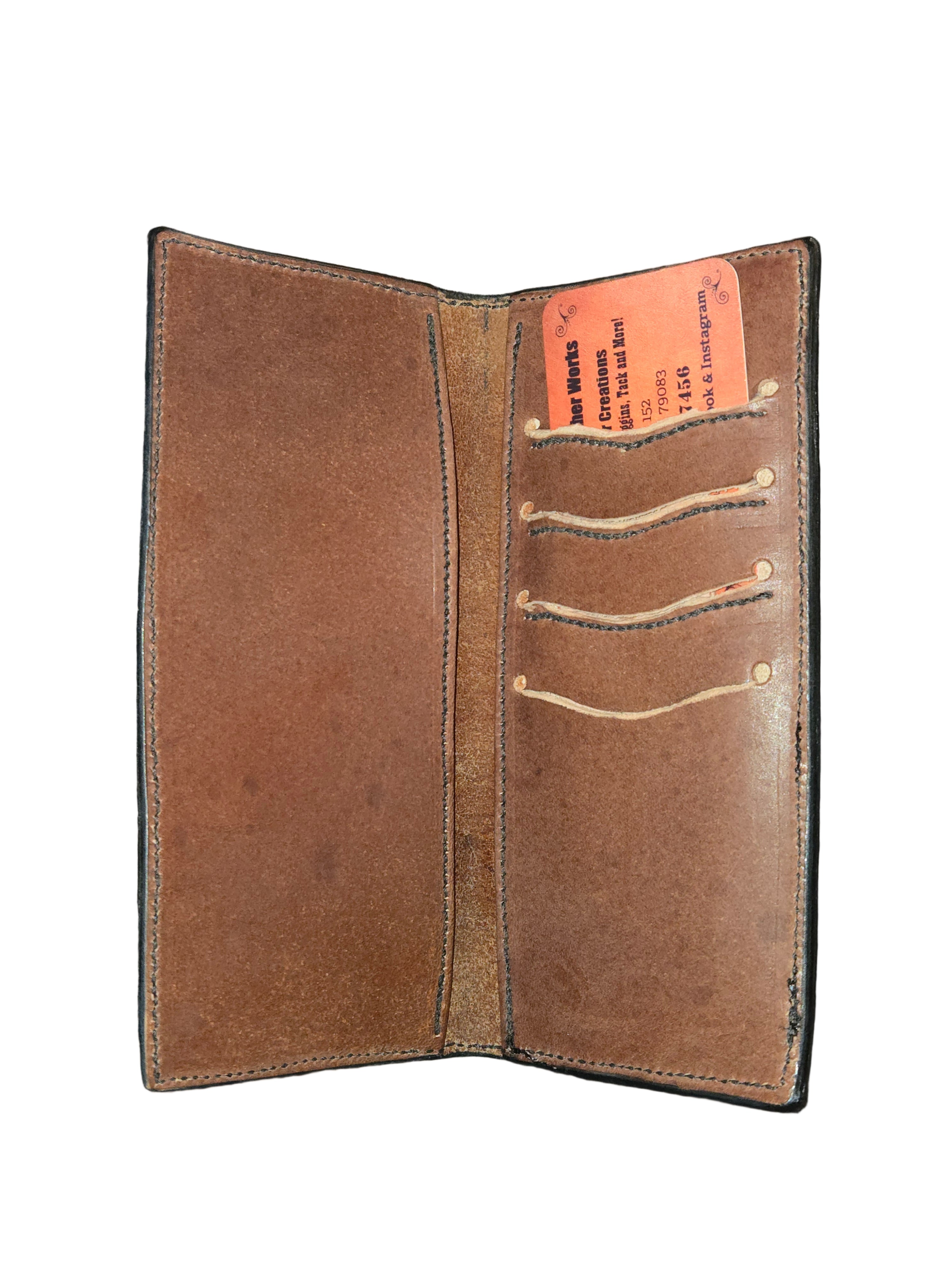 Wallet Checkbook/Cash/Card Insert Floral