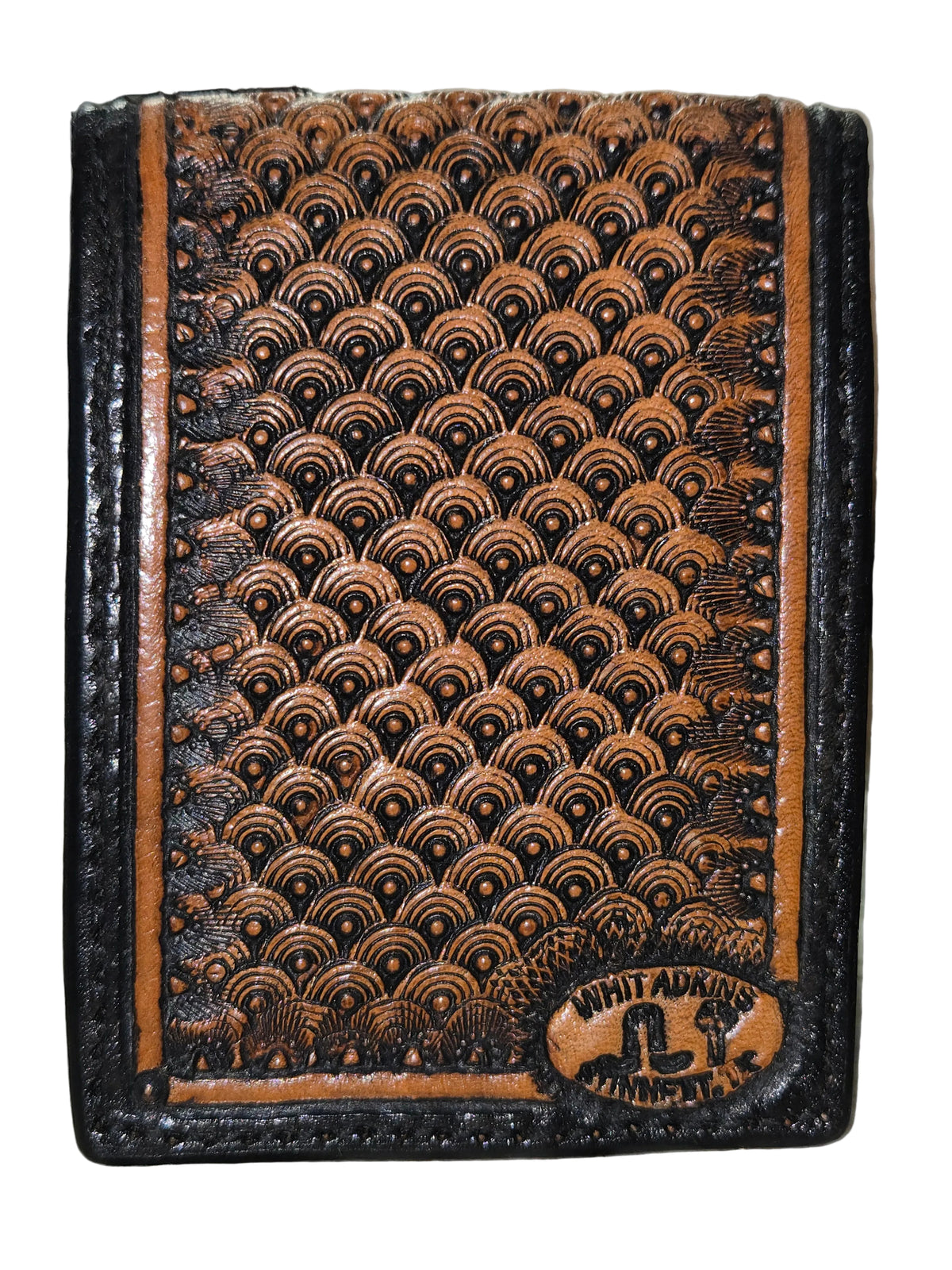 Wallet Bi-Fold Card Wallet Stamp