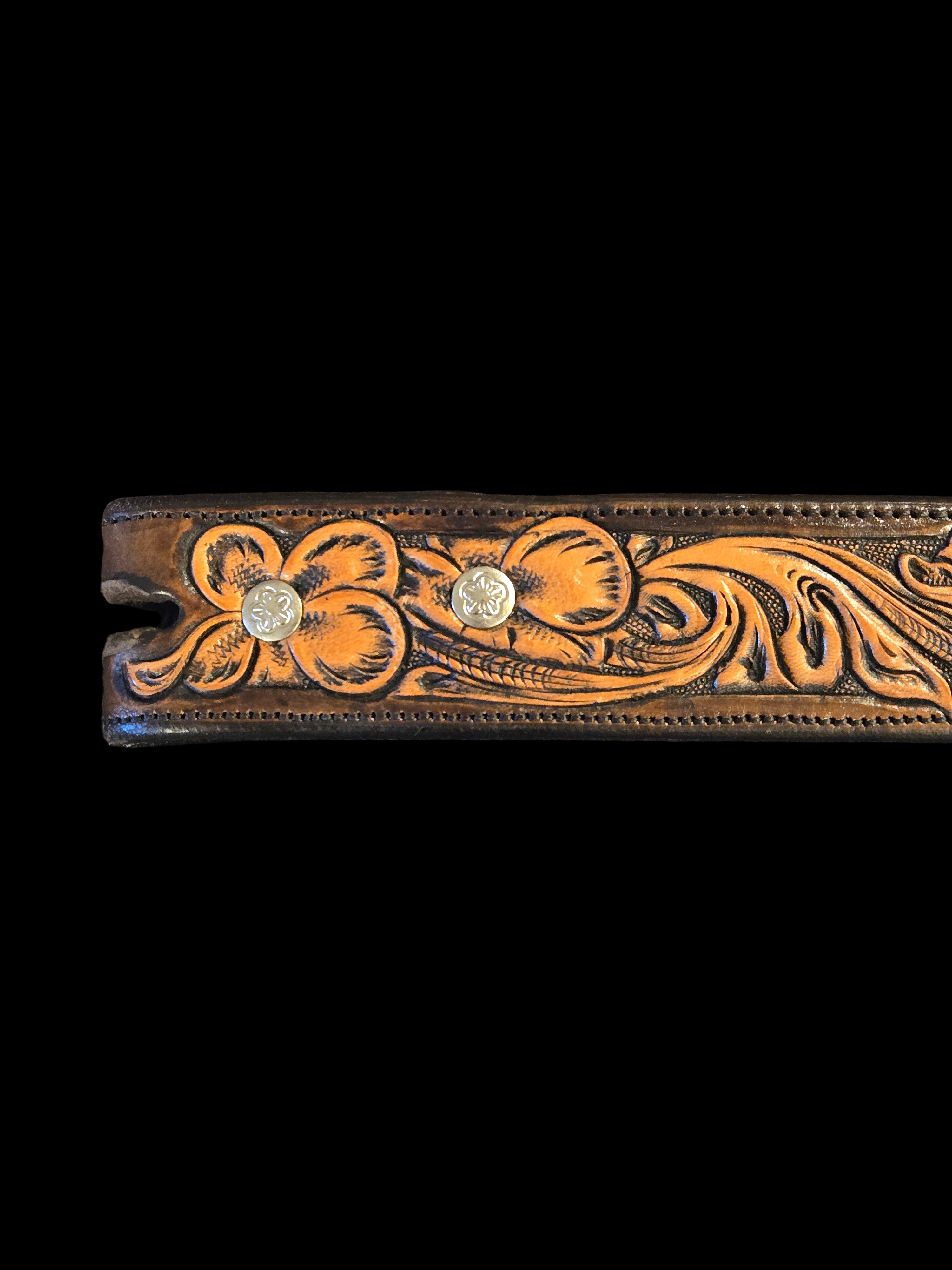 Western Leather Belt – Whit Adkins Leather Works